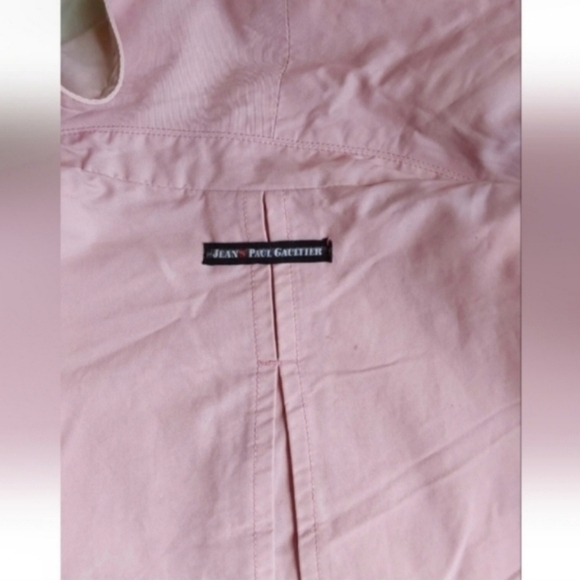 Vintage Jean Paul Gaultier pink trench coat size M  . - Picture 11 of 16